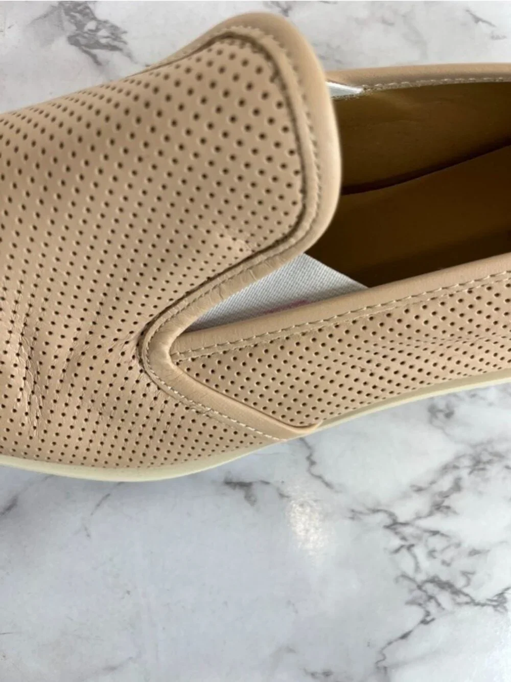 Everlane Women's Pink Pointed Perforated Street Shoes Sz 10